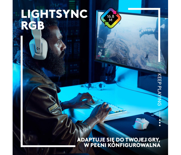 LOGITECH G502 X PLUS Biała - 1066486 - zdjęcie 11